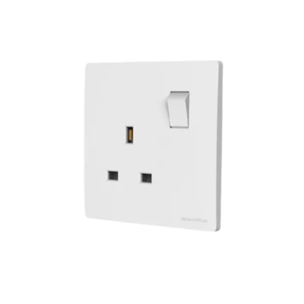 فيش مفرد مع مفتاح يانا - بحره - ابيض G1-13A - SOCT+SW - YK131SS