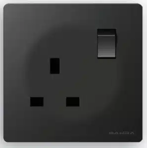 فيش مفرد مع مفتاح يانا - بحره - اسود G1-13A - SOCT+SW - YK131SS