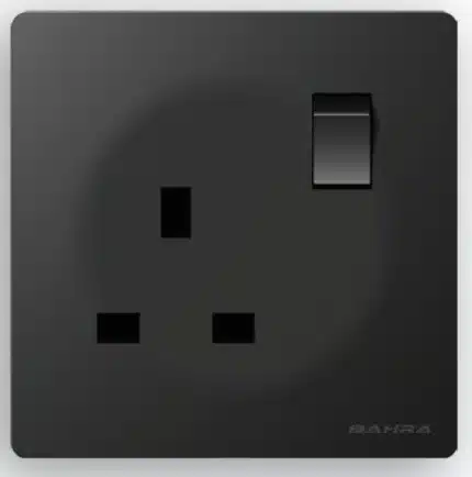 فيش مفرد مع مفتاح يانا - بحره - اسود G1-13A - SOCT+SW - YK131SS