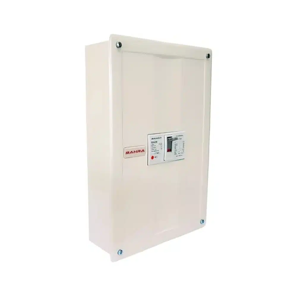 لوحة توزيع كهربائية ديرا MCB عمودى من بحرة - 1 بول - 40 امبير - بيج