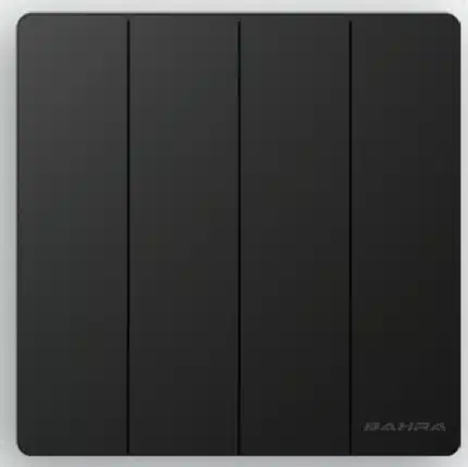 مفتاح رباعي يانا - بحره-اسود G4-1W - SWITCH-YT10401.MB